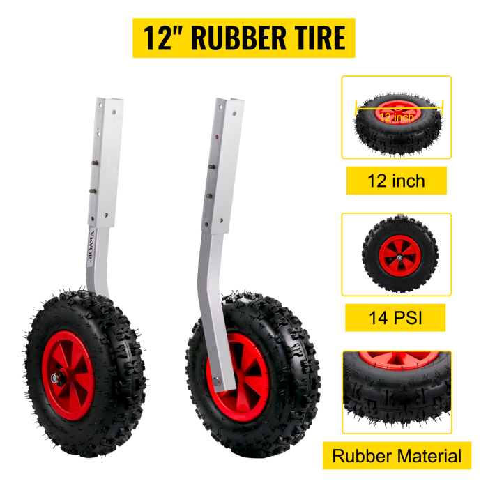 VEVOR Boat Launching Wheels 227kg 