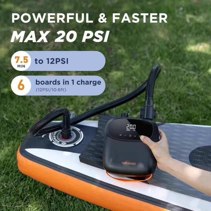Airbank Puffer Pro Rechargeable 20 PSI Pump