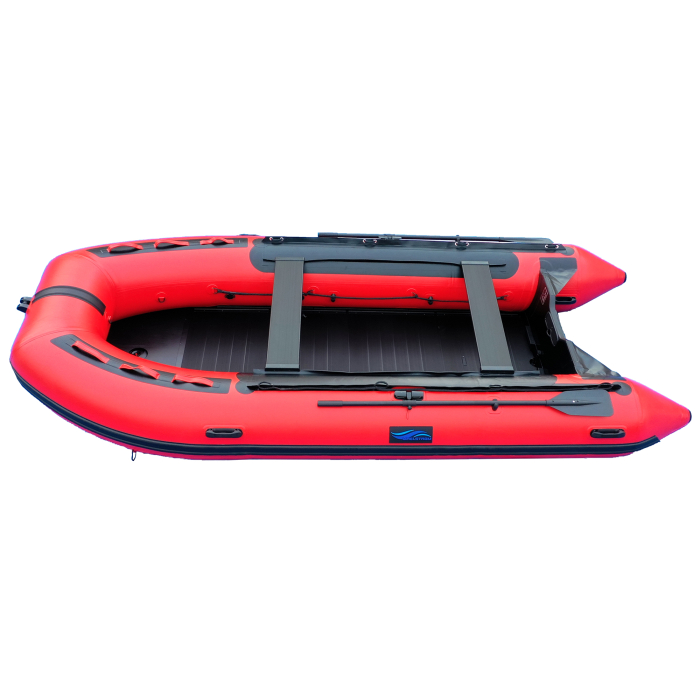 420HD SPORT RED INFLATABLE BOAT [LONG SHAFT]