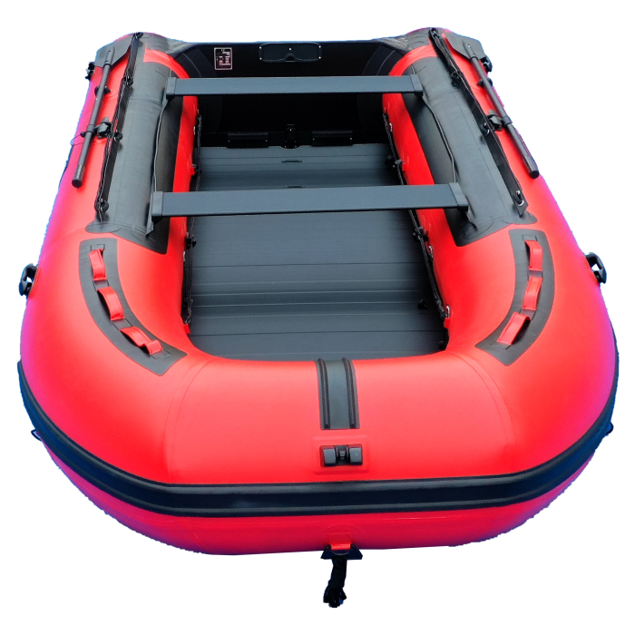 420HD SPORT RED INFLATABLE BOAT [LONG SHAFT]