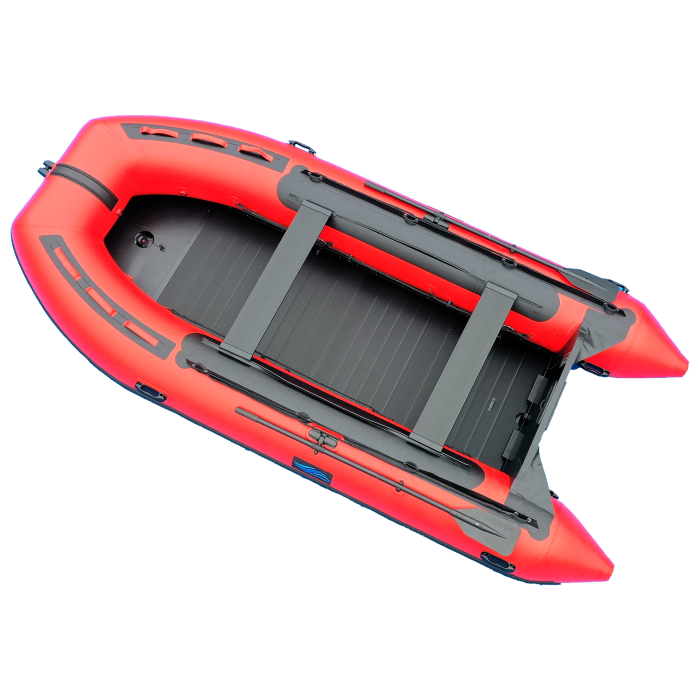 420HD SPORT RED INFLATABLE BOAT [LONG SHAFT]