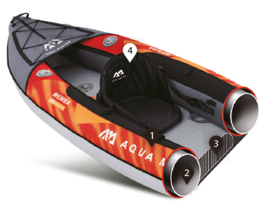 Aqua Marina Memba 330 Inflatable Kayak